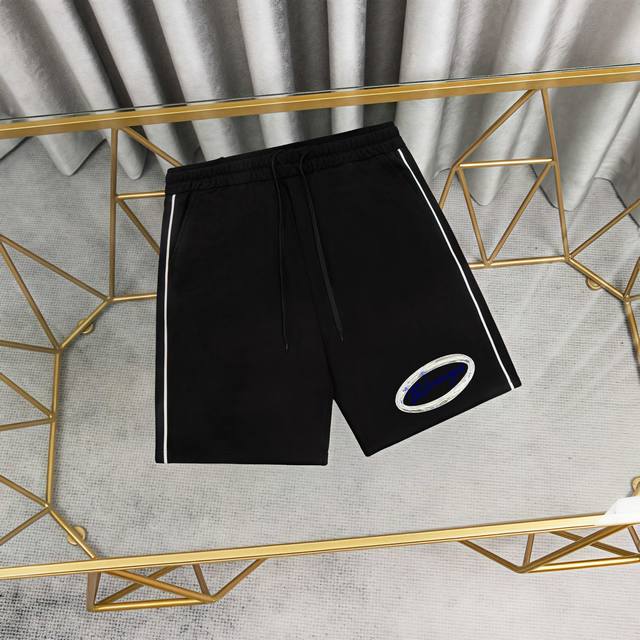 150 Balenciaga Printed Cotton Shorts/Sweatpants 1:1 replica, 380g terry cloth, h