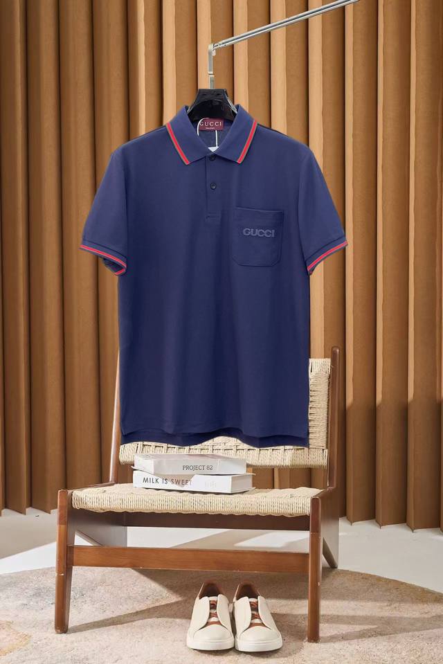 p150 Gucci New Polo Shirt (Ddd) - Complete with tags, original fabric, custom-ma