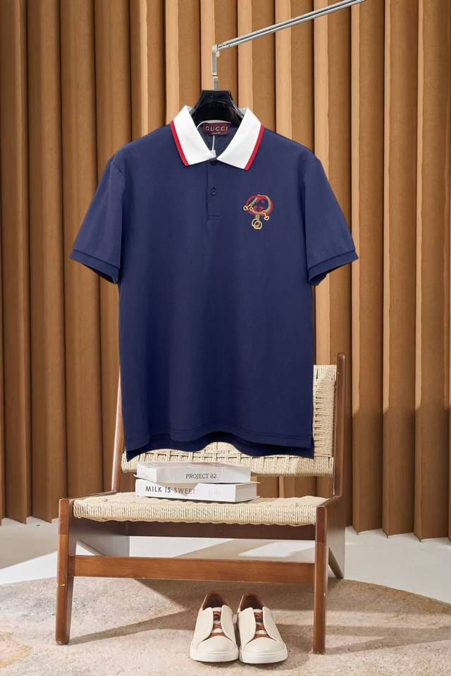 p150 Gucci New Polo Shirt (Ddd) - Complete with tags, original fabric, custom-ma