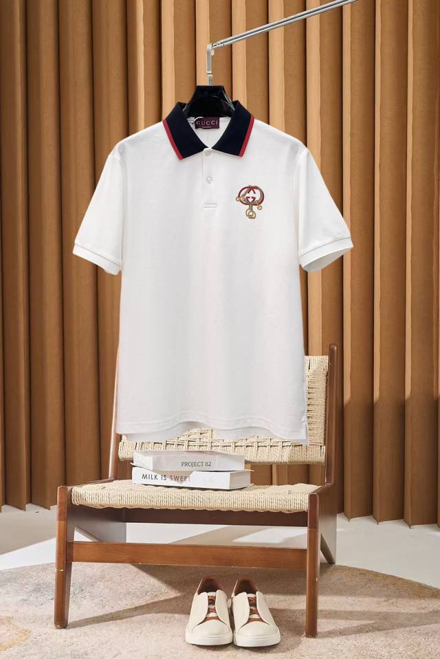 p150 Gucci New Polo Shirt (Ddd) - Complete with tags, original fabric, custom-ma