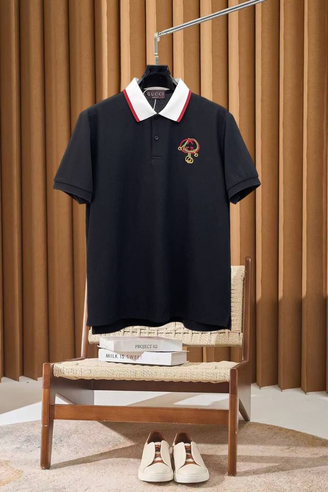 p150 Gucci New Polo Shirt (Ddd) - Complete with tags, original fabric, custom-ma