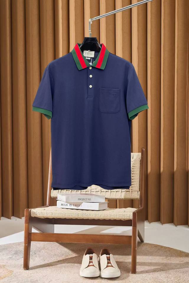 p150 Gucci New Polo Shirt (Ddd) - Complete with tags, original fabric, custom-ma