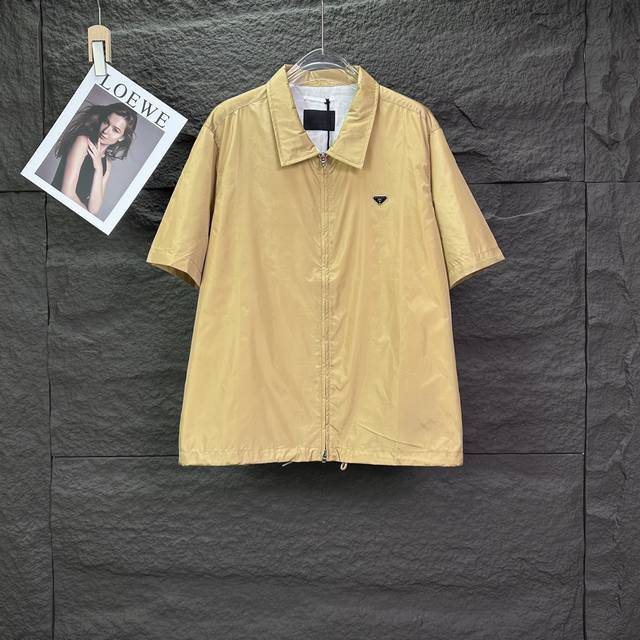 p290 Prada 2026 New Solid Color Classic Triangle Badge Couple Zipper Collar Shor p290 Prada 2026 New Solid Color Classic Triangle Badge Couple Zipper Collar Shor
