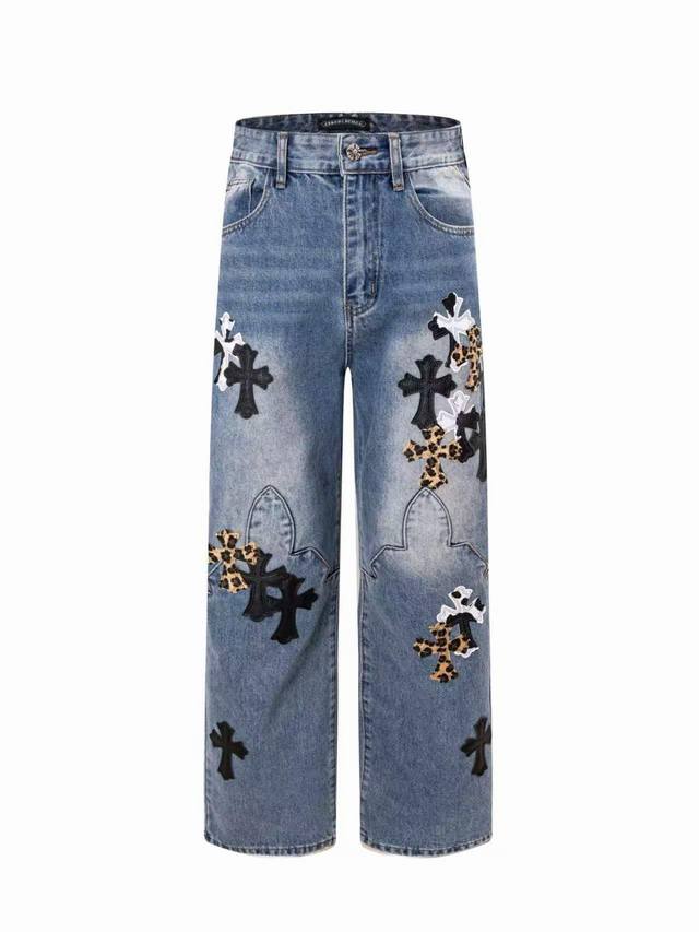 310 High-quality Chronmehearts 2026Ss Limited Hand-Distressed Distressed Patchwo