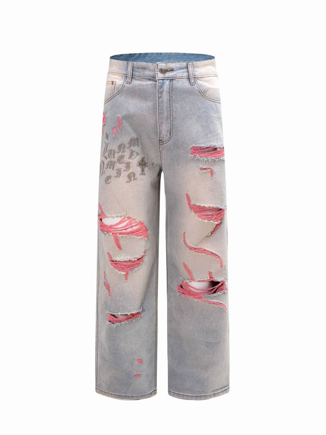 310 High-quality Chrome Hearts 2026Ss Limited Edition Embroidered Gradient Wash
