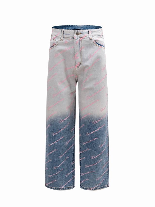 310 High-quality Chrome Hearts 2026Ss Limited Edition Printed Gradient Wash Deni