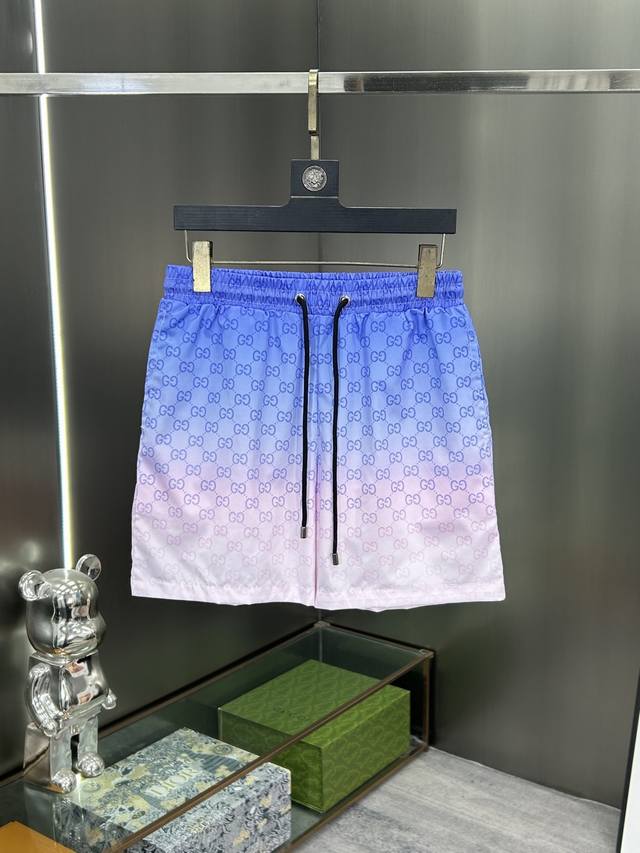 120 Gucci 2026 New Beach Shorts, 5-inch Shorts! A 1:1 replica of the official we