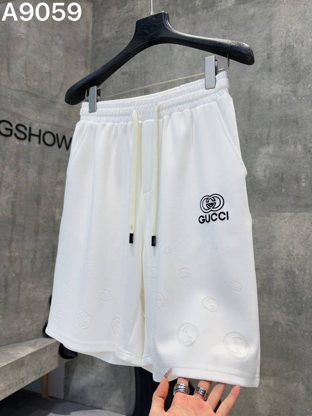 140 2026 Gucci New Knit Shorts, custom fabric with knitted craftsmanship and emb