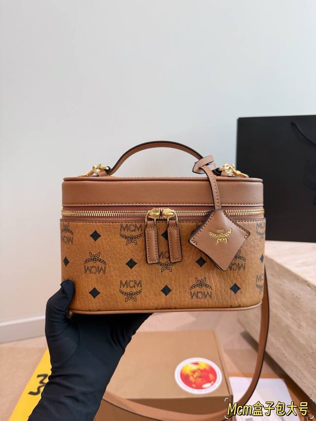 p250 Large size with case Size: 23*15Cm Mcm cosmetic case is every girl's dream