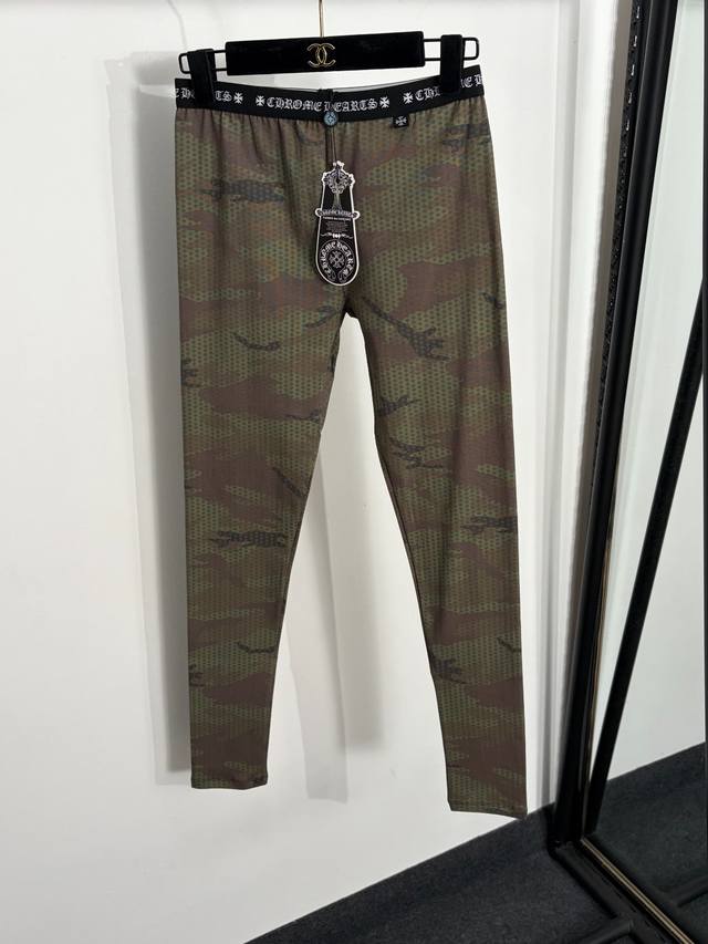 p140 Style No. 20264405 Chrome Hearts *New Camouflage Print Slim Fit Skinny Legg