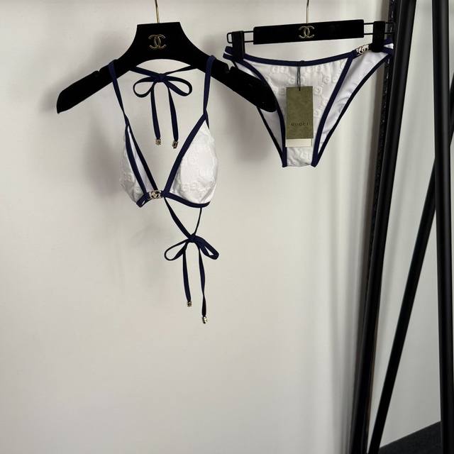 p160 Style No. 20257527 Gucc* New Bikini Two-Piece Swimsuit Set, Terry Fleece Ja