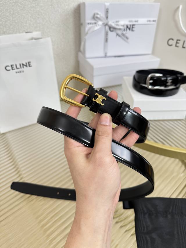 p180 Celine women's clothing original single new style, width: 2.5Cm, exquisite
