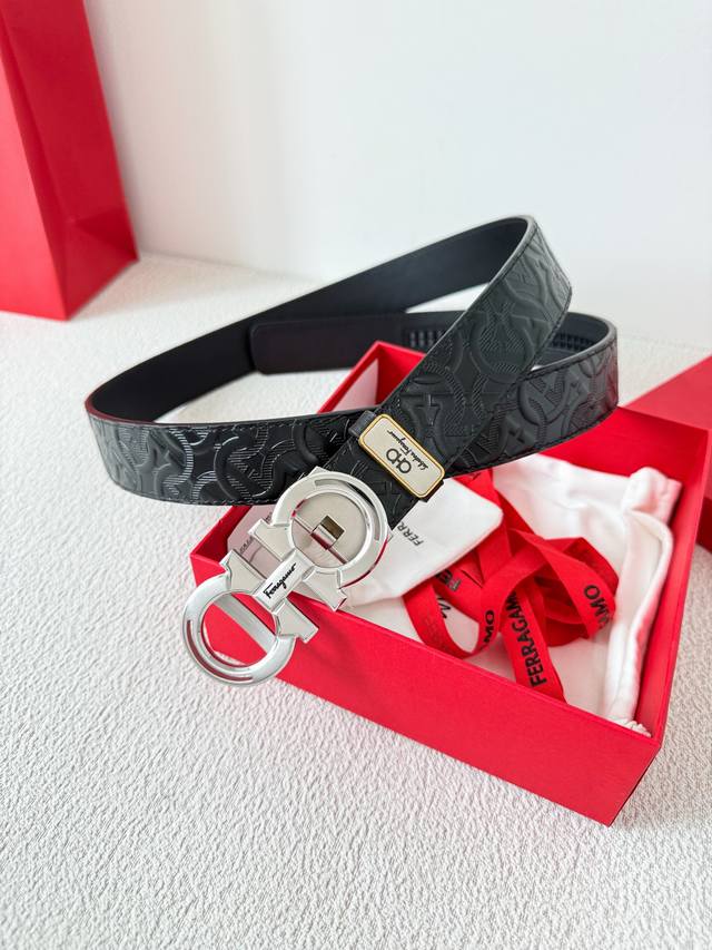 Product Name: Ferragamo Automatic Belt P210 Model: Automatic buckle, pure steel