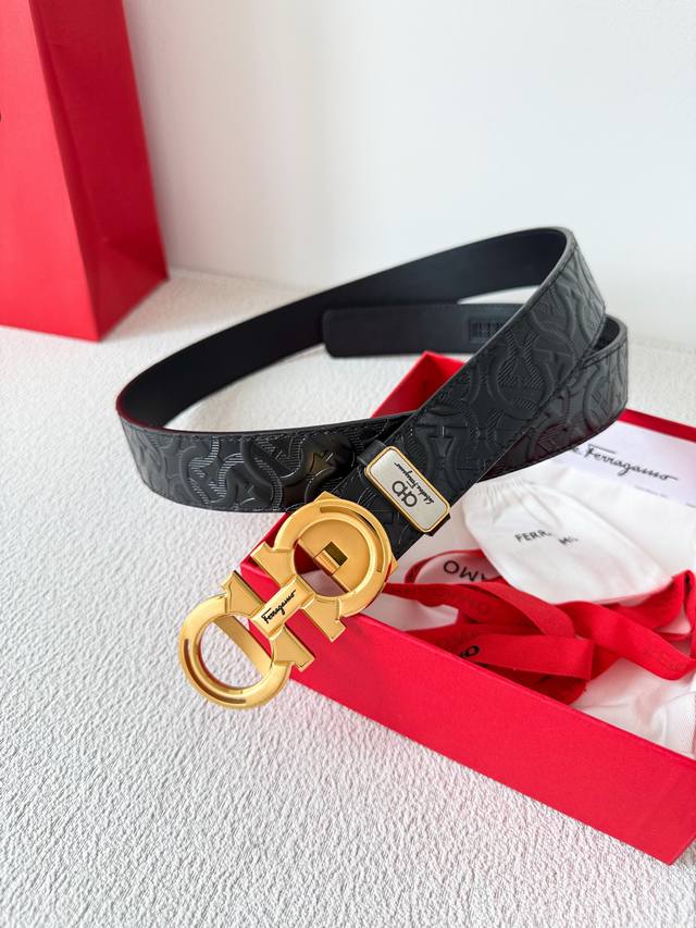 Product Name: Ferragamo Automatic Belt P210 Model: Automatic buckle, pure steel