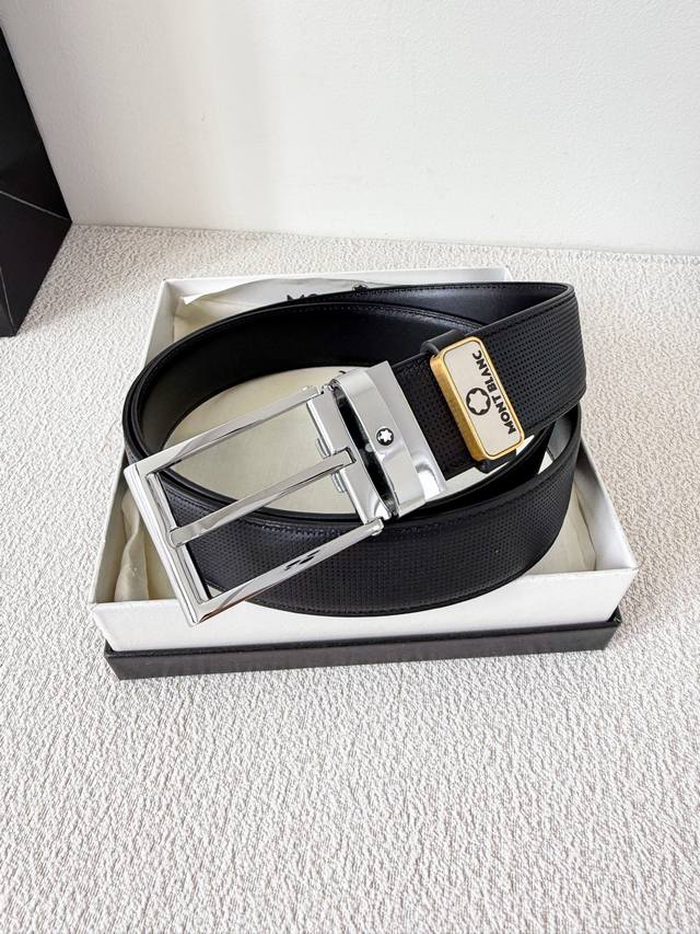 Product Name: Montblanc Original Single Belt P210 Model: Pin Buckle, New Origina