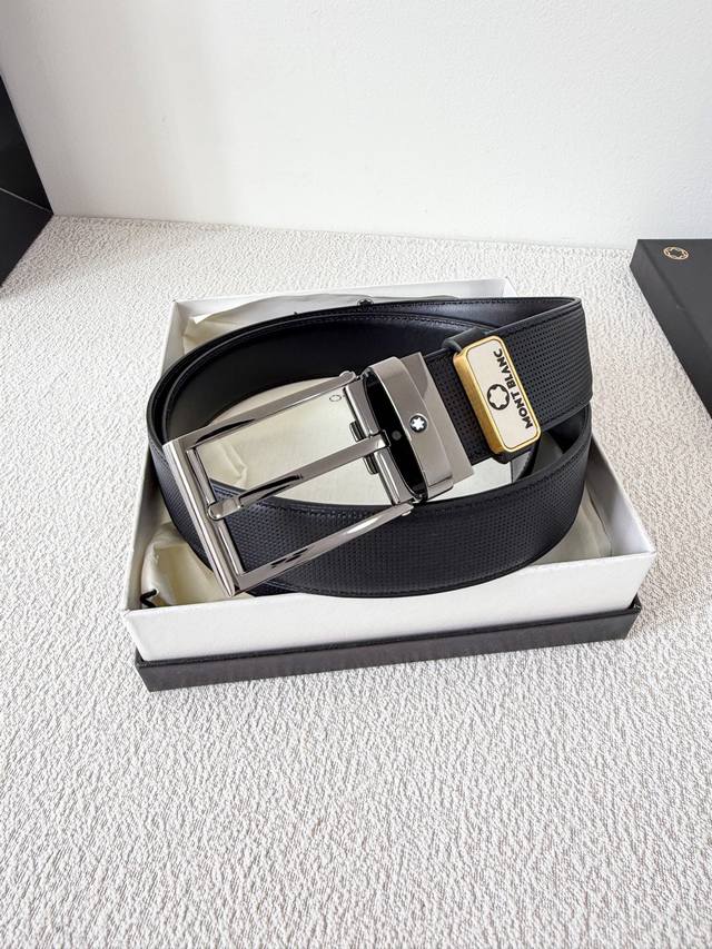 Product Name: Montblanc Original Single Belt P210 Model: Pin Buckle, New Origina