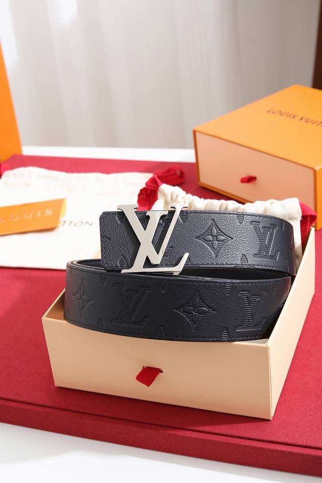 160 -- The LV Shadow belt boasts the classic style of Monogram Shadow leather an 160 -- The LV Shadow belt boasts the classic style of Monogram Shadow leather an