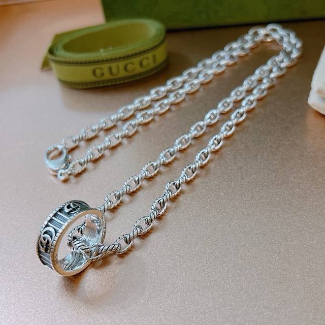 p150 Gucci Necklace 2026 Newest Model, Higher Grade Chain, Celebrity Style, Ange