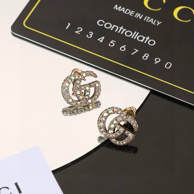 60 Gucci earrings, exquisitely crafted and breathtakingly beautiful. Because the