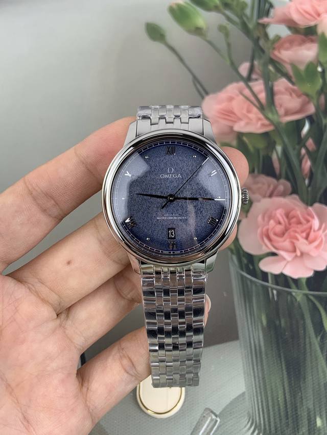 2020 Omega Ky III De Ville Blue Steel 8800 Movement Super Perfect Ddd