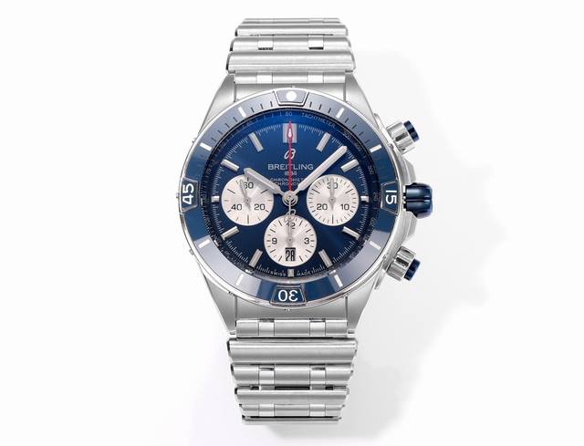 3450Bls 市场首发Bls新品-百年灵超级机械计时44Mm，独家陶瓷技术，突破原装技术壁垒。设计灵感来源于意大利空军“三色箭”，是探险家们酷爱的计时码表。匠