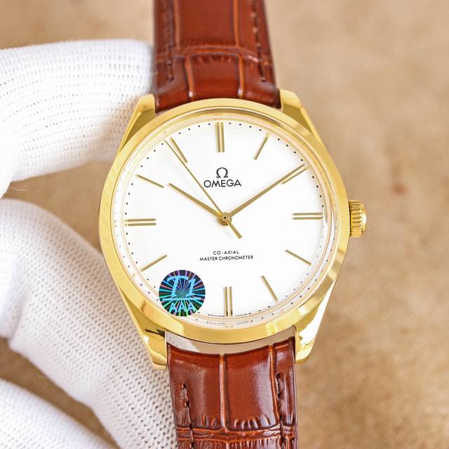 1820 proudly presents the Omega De Ville Prestige Three-Hand Manual Mechanical W
