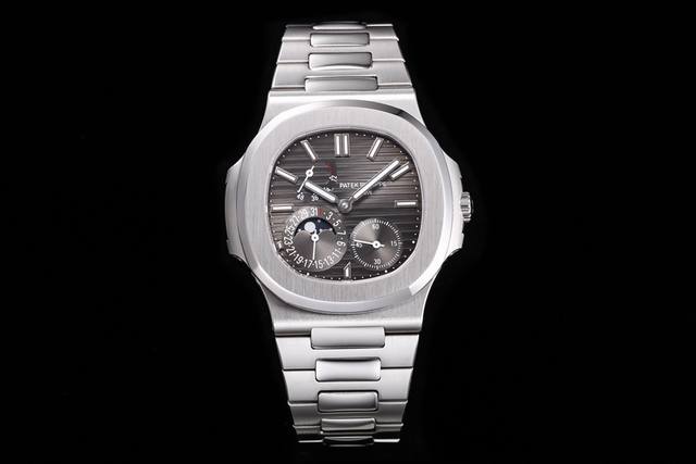 3190K proudly presents the Patek Philippe Nautilus 5712 1A-001 multi-function wa