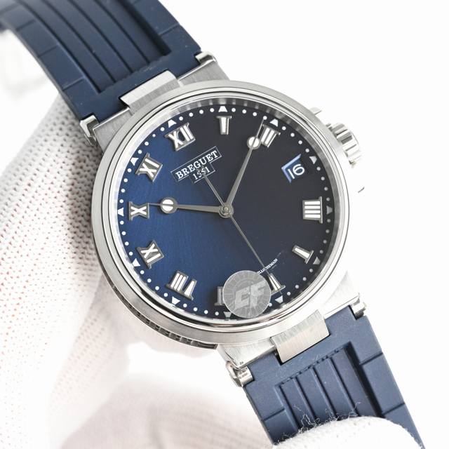 Sj出品 白壳 1750 金壳 1800 鳄鱼皮+100 Cf新品发布会，宝玑-Breguet B 航海Marine航海系列5517款腕表，航海天文钟的起源作品