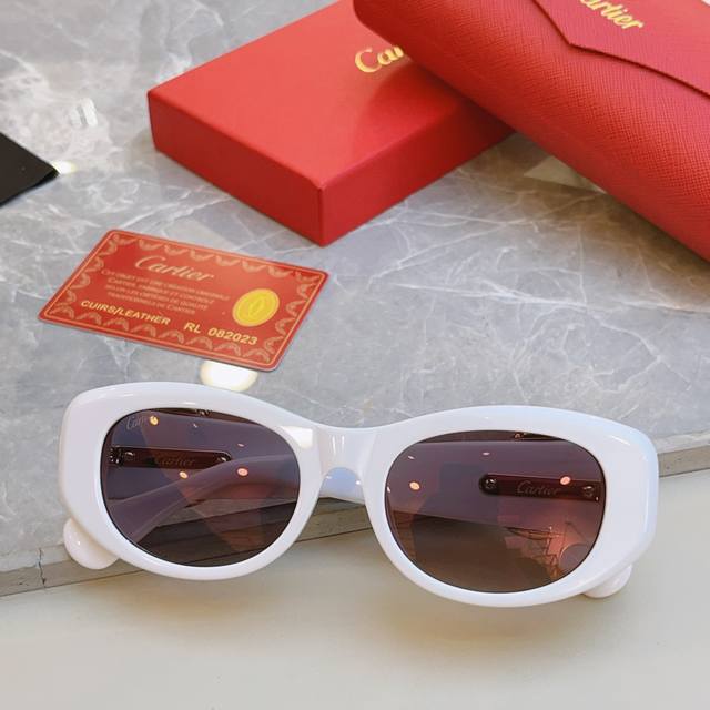 p190， Cartie* 卡地*亚新款太阳镜，Ct0472S，Size: 60口18-145