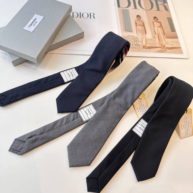 140 Special Offer, New Thom Browne Wool Tie - Order Overstock from Thom Browne's