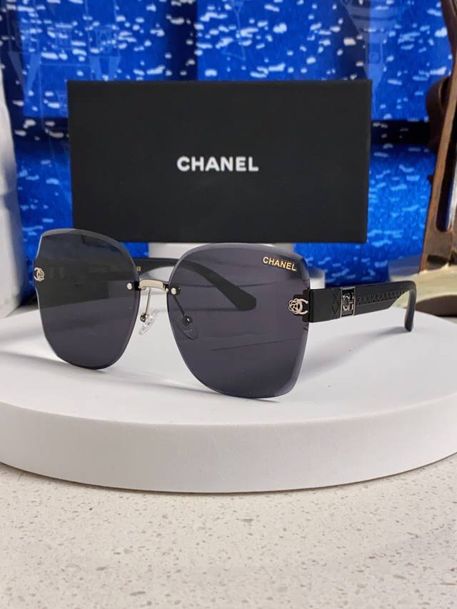 p110 Chanel 2026 New Luxury Sunglasses, Classic Round Frame, Women's Sunglasses,