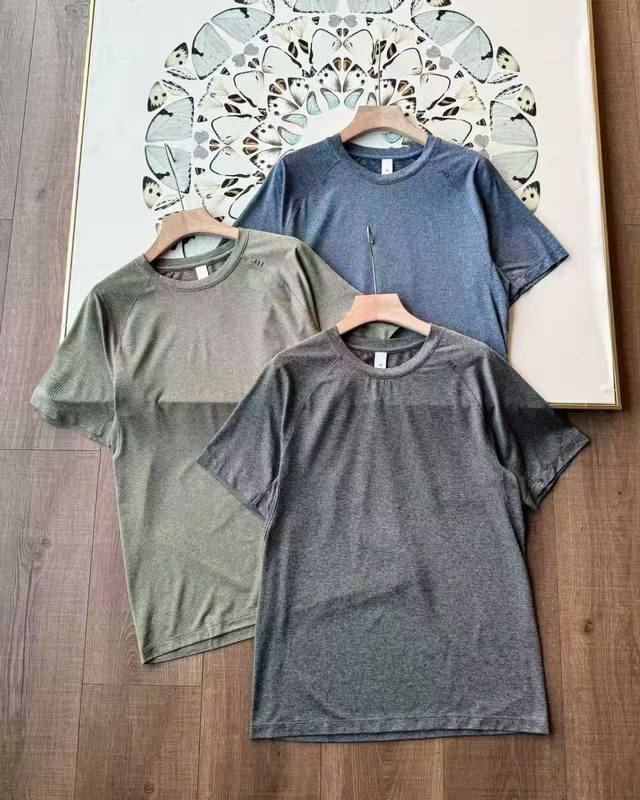 100 Top-tier version, latest Lulu casual quick-drying T-shirt from the official
