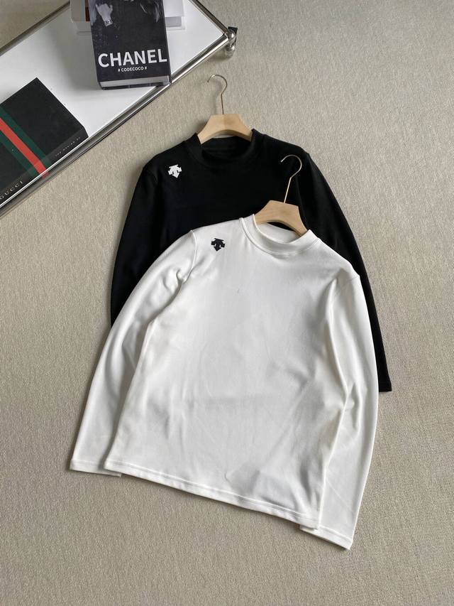 Available at 120. Descente Golf Pro Series Long-Sleeve T-Shirt with a silicone