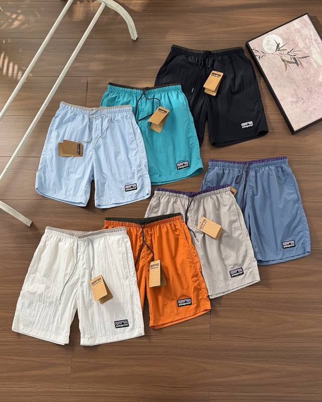 供120，控140#巴塔哥尼亚patagonia 26Ss新款最新配色 夏日缤纷色系Multicolor Mini Quick Drying Nylon Sho