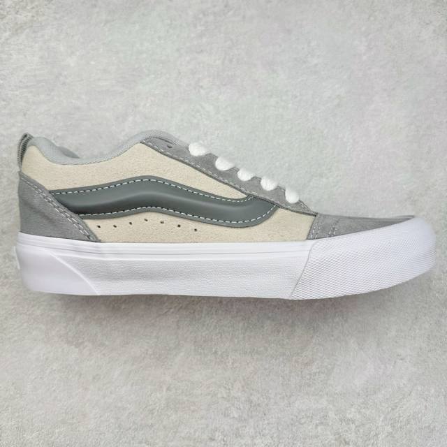 180Vans Knu Skool 面包鞋范斯官方 复古休闲帆布硫化鞋 减龄可爱蜜桃黑火龙果 春日出街必备尺码：35 36 36.5 37 38 38.5 39