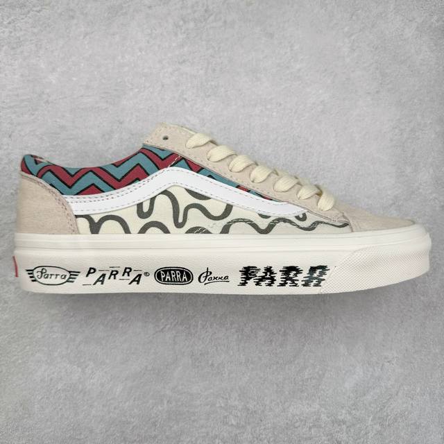 180parra X Otw By Vans 艺术家联名此次联名融合了parra 独特的超现实主义波普绘画风格 鞋侧不同设计的parra Logo 彰显联名货号