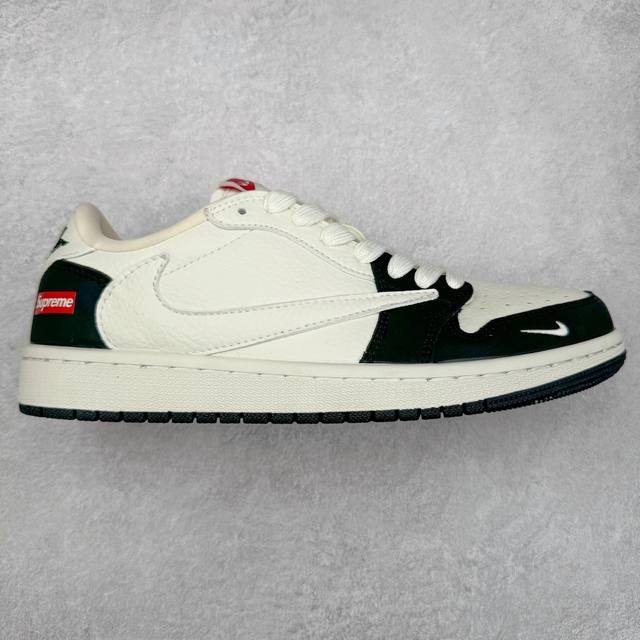 260Ts X Air Jordan Aj1 Low 倒钩低帮联名定制配色 Jh6088-606 原厂内置气垫魔块 A模大底 头层小牛皮 鞋舌Aj原厂专用牛津布