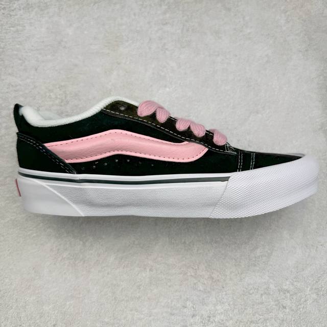 180Vans Knu Skool 元气黑莓 面包鞋 舒适时尚防滑耐磨低帮休闲板鞋 货号：Vn0009Qc6Bt1尺码：35 36 36.5 37 38 38.