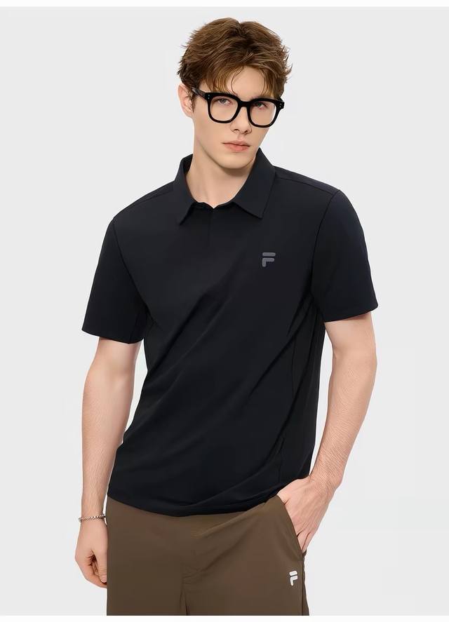 p100 顶尖现货 Fila Fusion斐乐男子轻量速干运动polo衫进口精梳珠地棉面料亲肤舒爽，不粘身不黏腻！排汗吸湿！这款斐家的polo衫，遵循并致敬精典