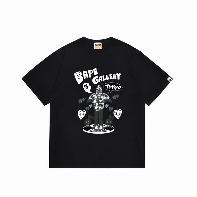 Sc1293#p60 Top-tier Bape version, made with 260g premium high-count pure cotton