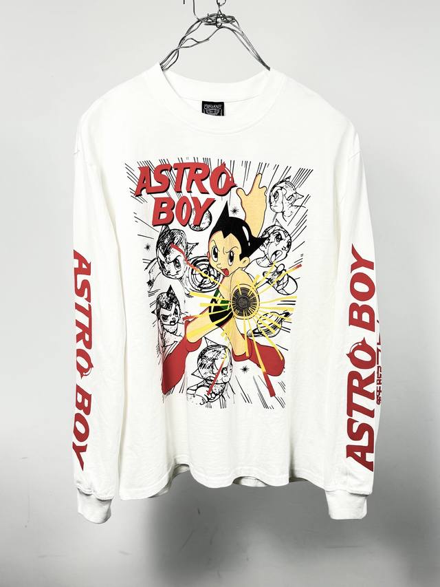 p100 # Cts-48 Astro Boy Red Boots Limited Edition LS Shirt 25Aw Autumn/Winter As