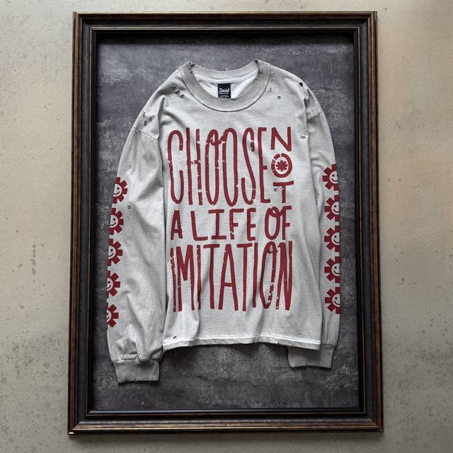 p100 # Cts-169 Saint 26Aw Rhcp Red Hot Chili Peppers "Be True to Yourself" Limit
