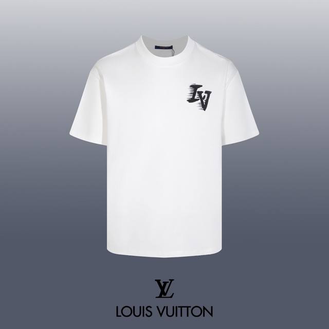 #90 顶级代工品质 Louis Vuitton 路易威登 24Ss 经典T恤短袖不需要所谓烂大街的华丽文案 主打品质 面料经过2次高温缩水固色 不变形不缩水