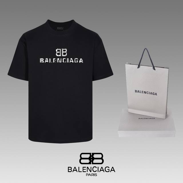 #90 Top-quality Balenciaga 24Ss classic short-sleeved T-shirt. No need for gener