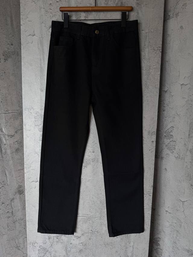 6076 p120Carhartt Wip卡哈特 直筒牛仔长裤颜色：黑色 试穿：身高175 120斤 M码 试穿：身高180 160斤 Xl码尺码: S M L