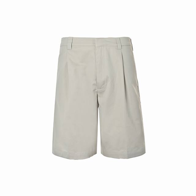 Local pickup: 260 Prada 26Ss Bermuda shorts made of 100% cotton with a hidden zi