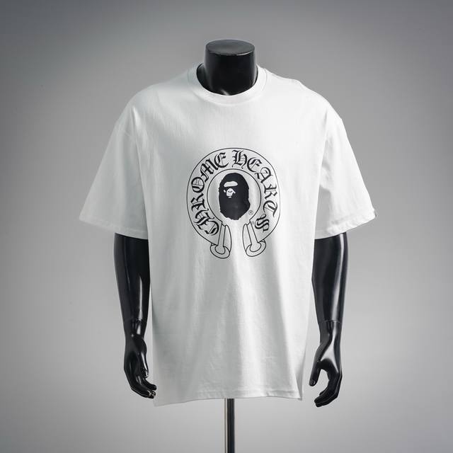 Local pickup 160 Bape X Chrome Ape Head Collaboration Chrome Hearts Classic Lett