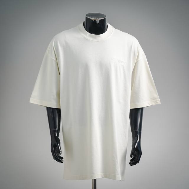 Local pickup 160 Vetements new Vtm style minimalist solid color embroidered logo