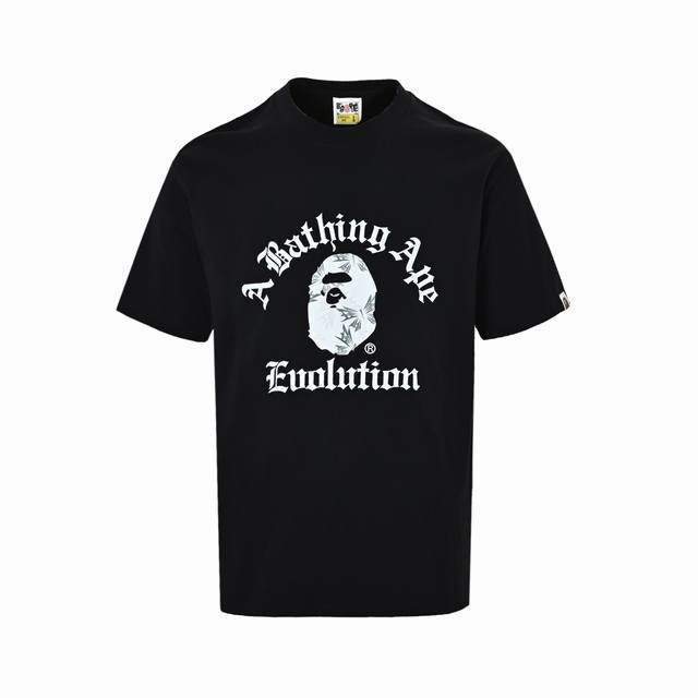 Local Pickup: 140 Bape Evolution Tour Collaboration Ape Head Print Short-Sleeve
