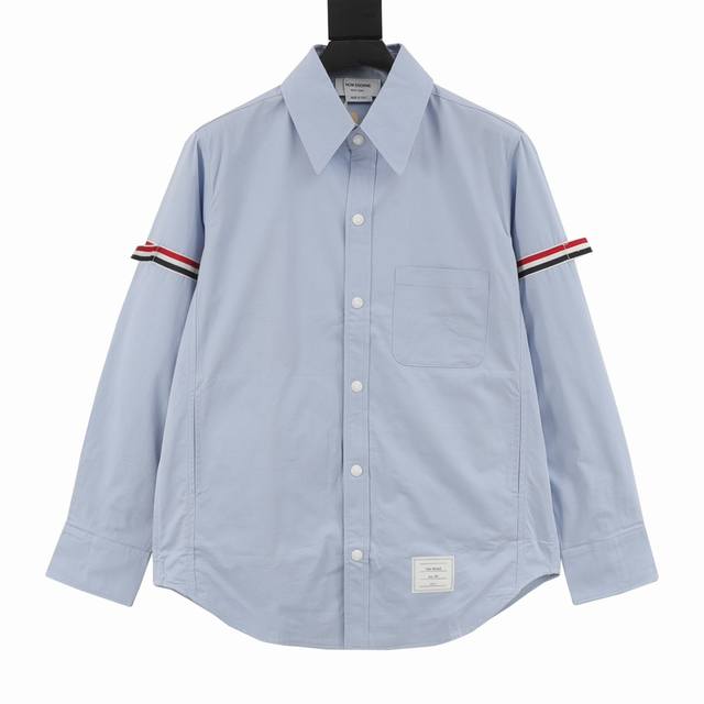 310Tb Pure Cotton Jacket/Shirt, Thom Browne. This Tb pure cotton twill jacket/sh 310Tb Pure Cotton Jacket/Shirt, Thom Browne. This Tb pure cotton twill jacket/sh